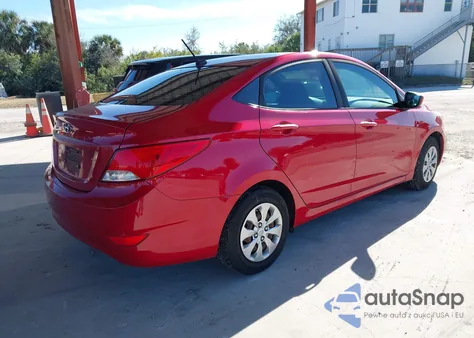 2017 Hyundai Accent Se из США, поврежденный, VIN KMHCT4AEXHU255261